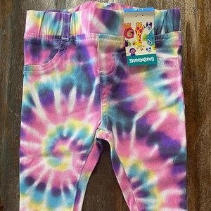Garanimals NWT Tie Dye Jeggings Baby Girls 3-6 Months